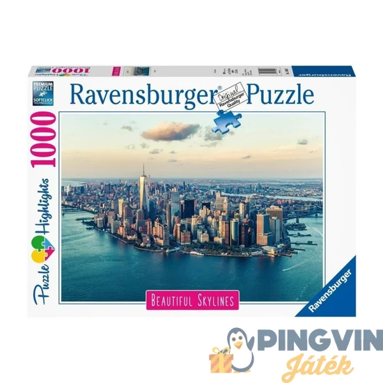 Ravensburger 1000 db-os New York puzzle