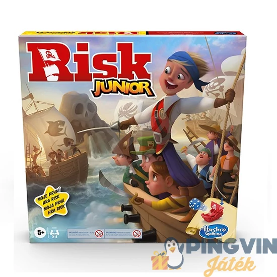 Hasbro - Rizikó Junior társasjáték E6936