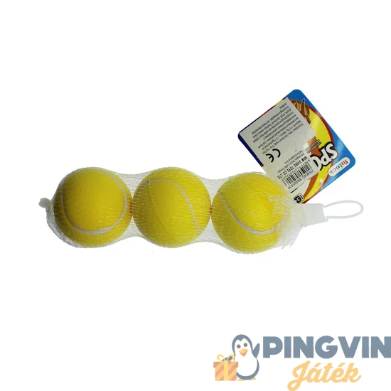 Labda  eva soft 3 db-os 6 cm-es  hálós