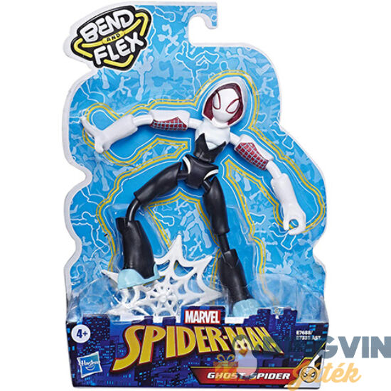 Spiderman Bend & Flex figura - Ghost Spider E7688 - Hasbro