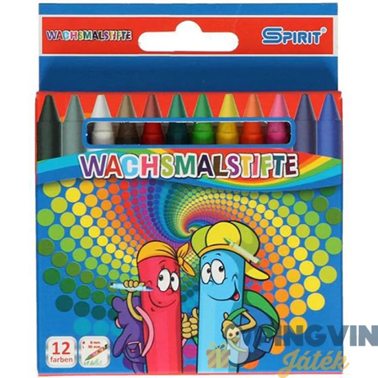 Spirit Wax zsírkréta 12db-os