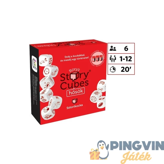 Asmodee - Sztorikocka kiegészítő -  Hősök (CRE34548)