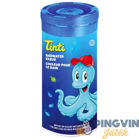 Tinti fürdővíz színező tabletta 10 darabos - kék