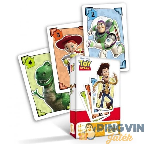Shuffle - Toy Story Fekete Péter és memória kártya