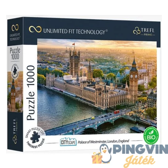 Trefl - puzzle 1000db-os London - Westminster Palota 10705