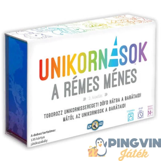 Asmodee - Unikornisok A rémes ménes kártyajáték (TEE10001)