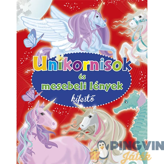 Unikornisok és mesebeli lények kifestő (962037)