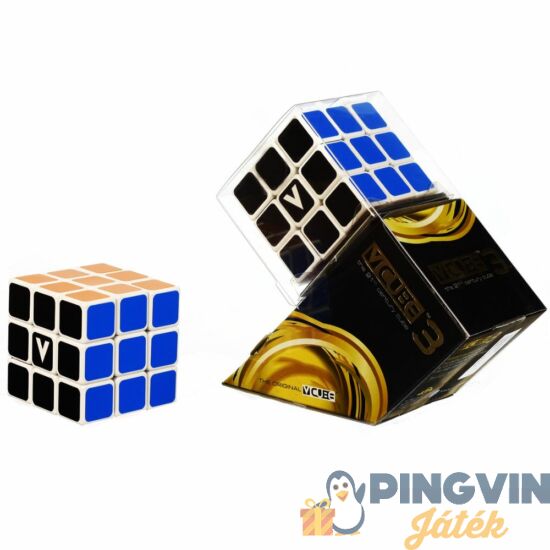 V-Cube 3x3 versenykocka, egyenes fehér élekkel