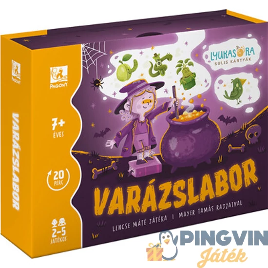 Varázslabor - party társasjáték