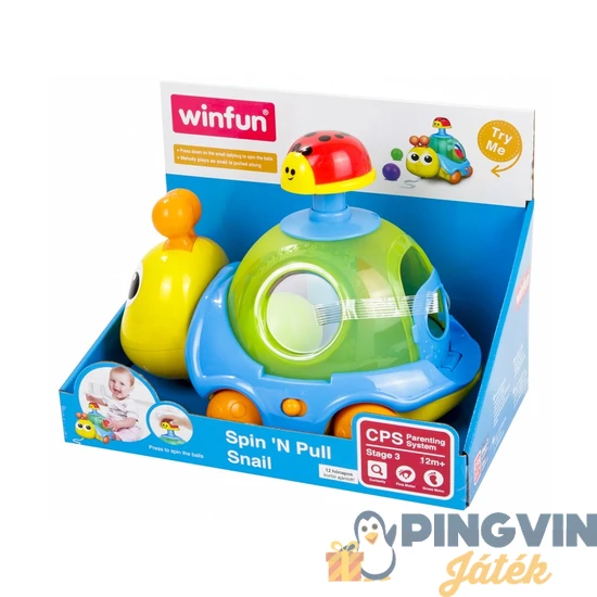 WinFun - Húzható pörgős csiga