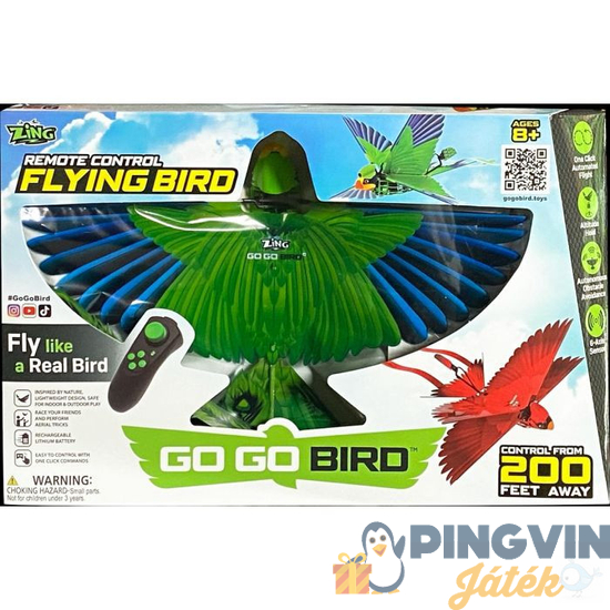 Zing - Go go bird távirányítós madár