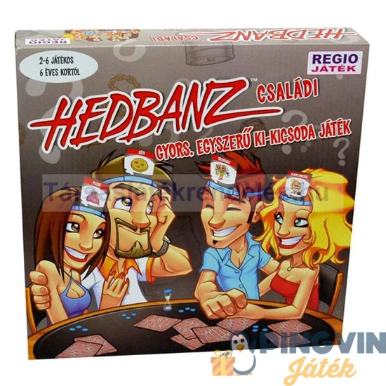 Hedbanz Ki - kicsoda Családi társasjáték