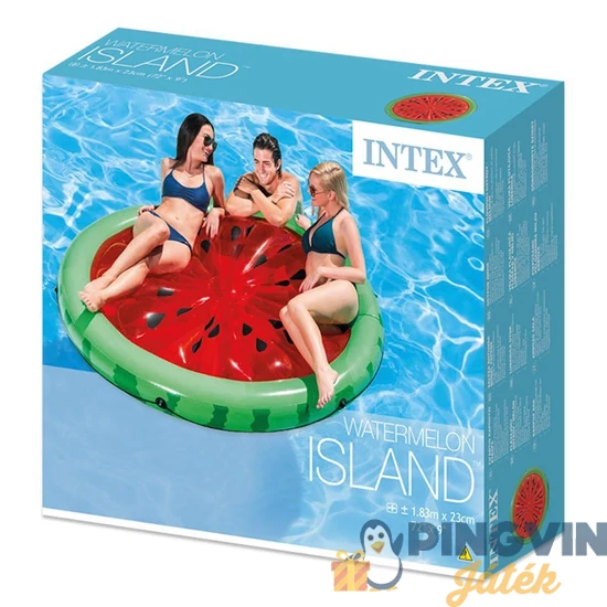 Intex - Felfújható Görögdinnye matrac 1,83*23 cm-es (56283EU)