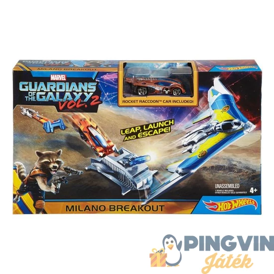 Hot Wheels: Marvel kisautó pályaszett DXB34 - Mattel