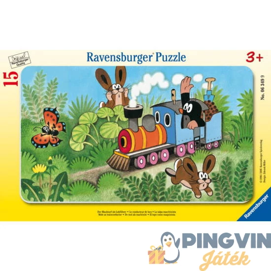 Ravensburger - 15db-os Kisvakond puzzle
