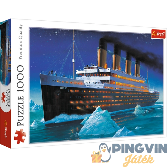 Trefl puzzle 1000db Titanic 1080