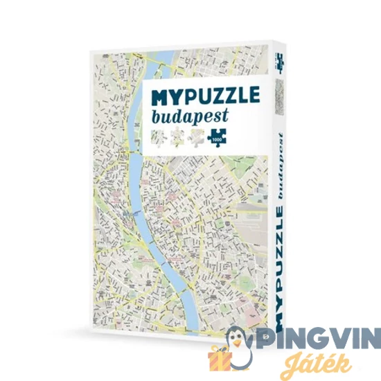 Helvetiq  - Budapest térkép puzzle 1000db-os