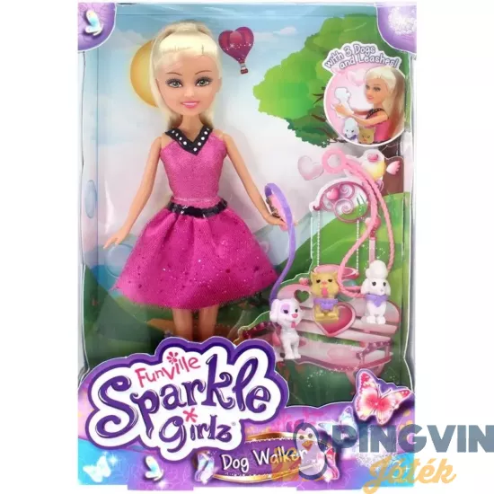 Sparkle girlz játékszett 30cm babával (10065) két féle változatban