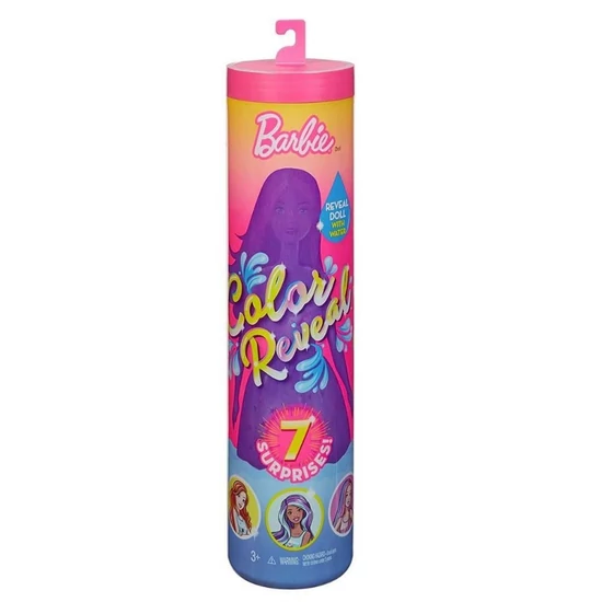 Barbie: Színváltós meglepetés baba - Mattel