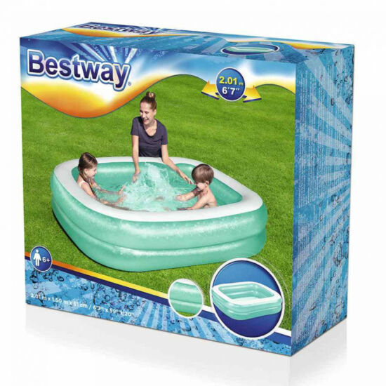 Bestway - Családi medence kék 201x150x51cm