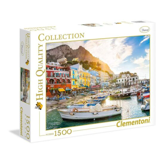 Clementoni: Capri Olaszország,1500 db-os puzzle