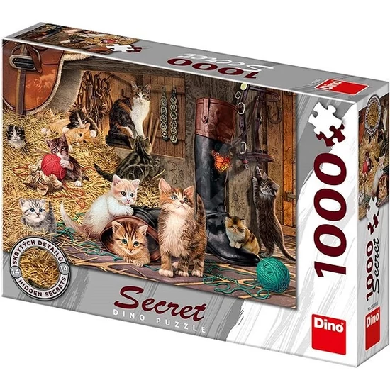 Dino Toys - Cicák 1000db-os puzzle
