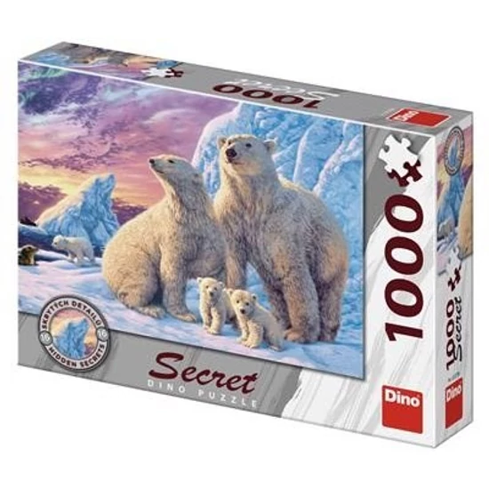 Dino Toys - Jegesmedvés 1000db-os puzzle