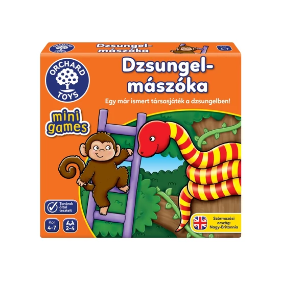 Orchard Toys - Dzsungel mászóka mini társasjáték (HU352)
