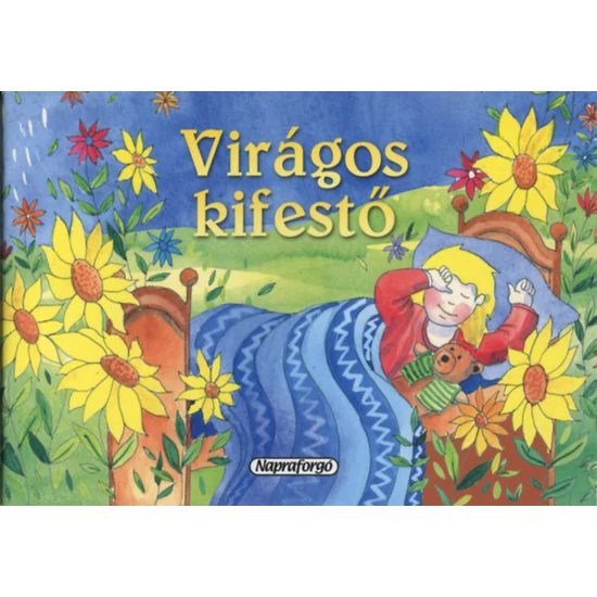 Virágos kifestő
