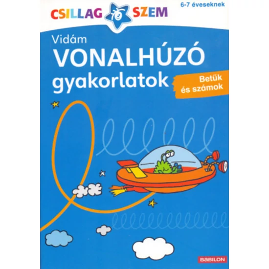 Vidám vonalhúzó gyakorlatok - Sötétkék