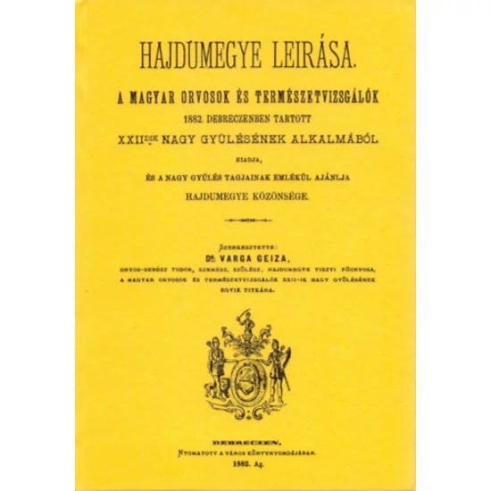 Hajdumegye leírása