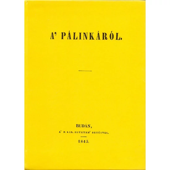 A' pálinkáról