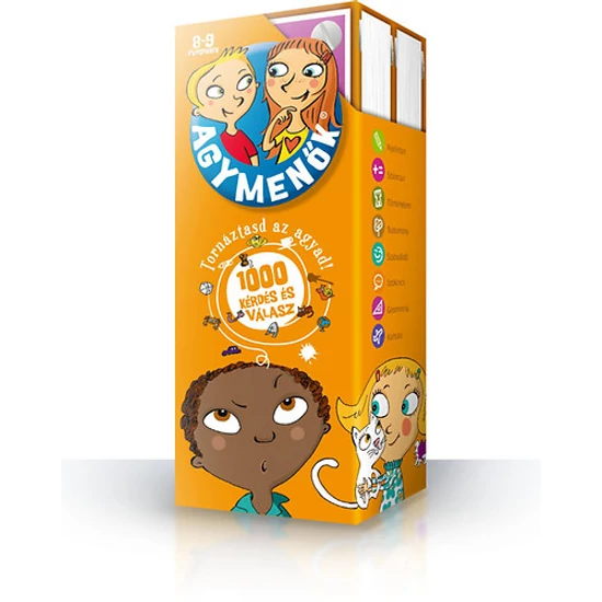 Agymenők kártyacsomag 8-9 éveseknek