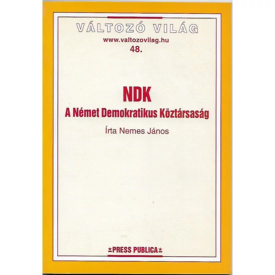 NDK - A Német Demokratikus Köztársaság