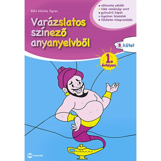 Varázslatos színező anyanyelvből 1. évfolyam B kötet