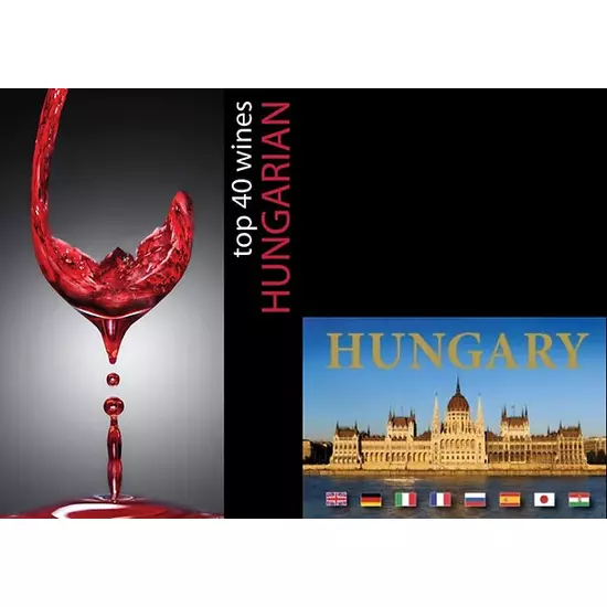 Hungarian TOP 40 Wines / Hungary kis könyv (csomag)