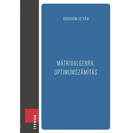 Mátrixalgebra, optimumszámítás
