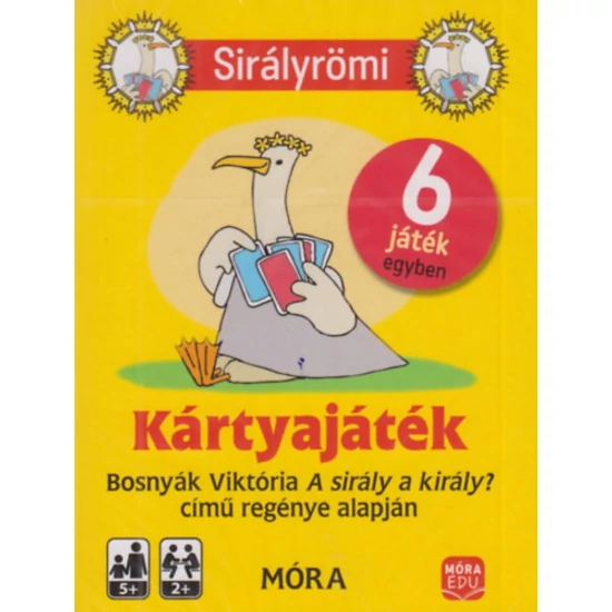 Sirályrömi kártyajáték + rejtvényfüzet