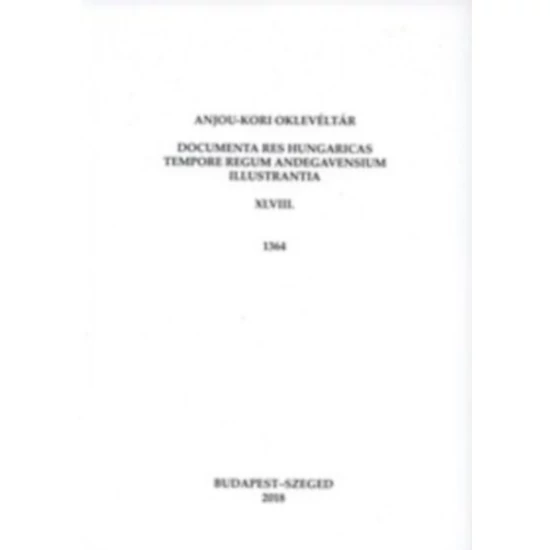 Anjou-kori oklevéltár XLVIII. 1364