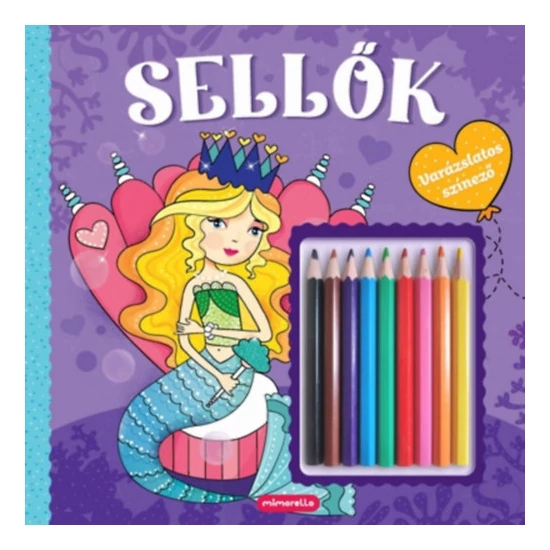 Sellők - Varázslatos színező