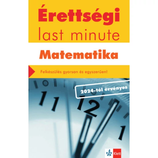 Érettségi Last minute - Matematika