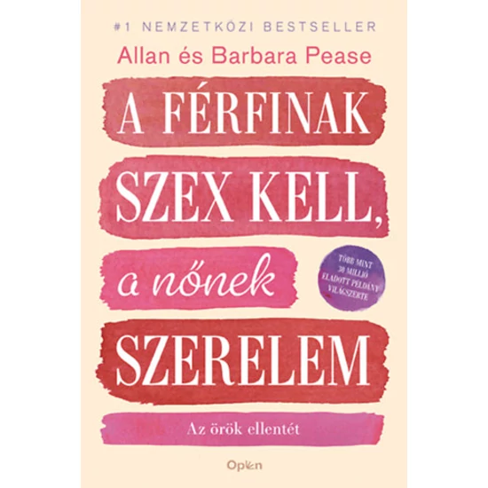 A férfinak szex kell, a nőnek szerelem