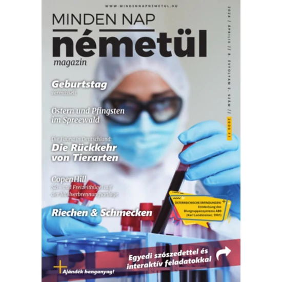 Minden Nap Németül - 2024. április - 8. évfolyam 2. szám