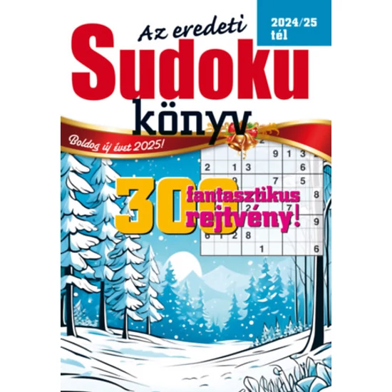 Az eredeti Sudoku könyv - 2024/25 tél