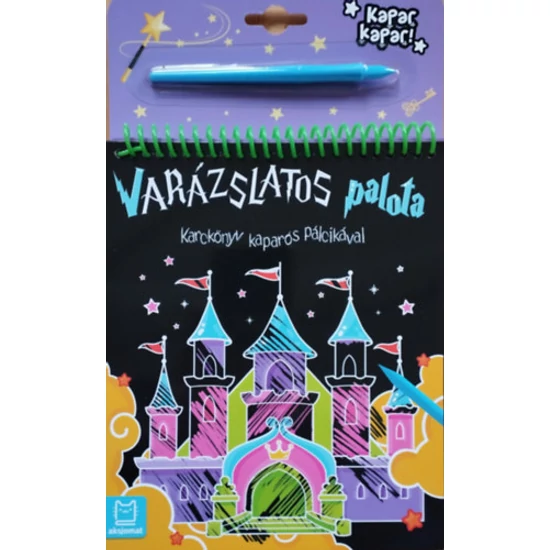Karckönyv kaparós pálcikával - Varázslatos palota