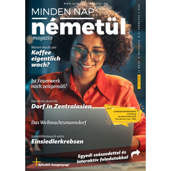 Minden Nap Németül - 2024. december - 8. évfolyam 6. szám