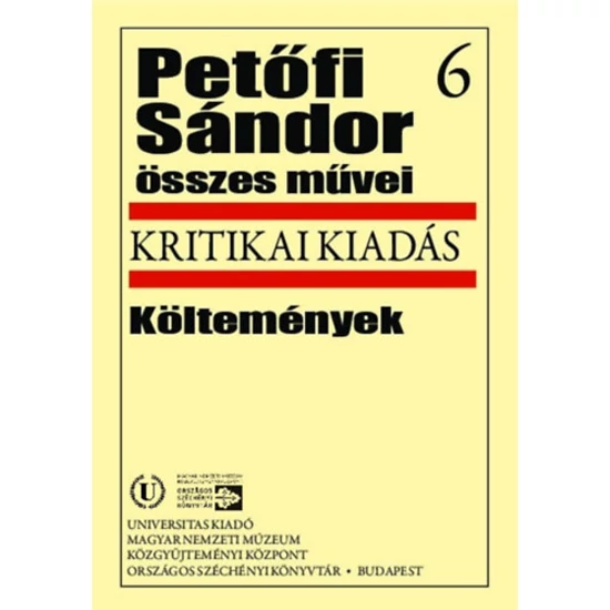 Petőfi Sándor összes művei 6. - Költemények