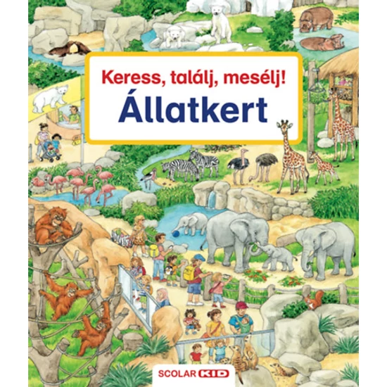 Keress, találj, mesélj! - Állatkert