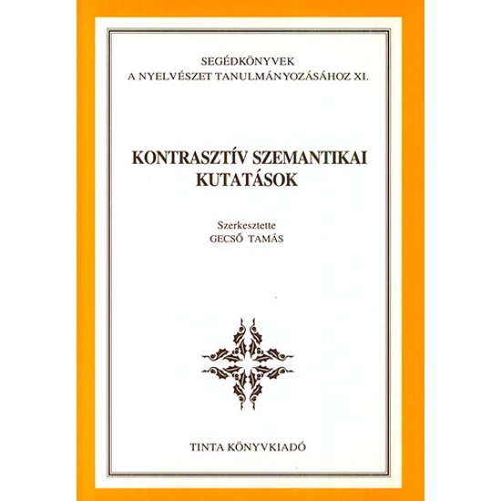 Kontrasztív szemantikai kutatások