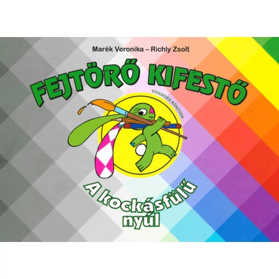 A kockásfülű nyúl - Fejtörő kifestő